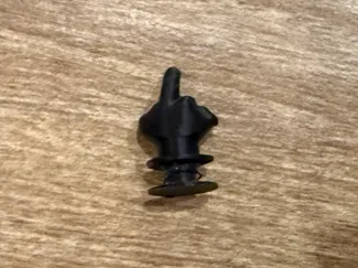 Middle Finger Croc Charm