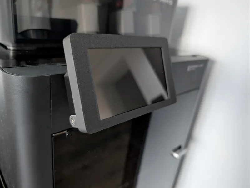 Slim 5" screen mount for Bambu Lab P1 series