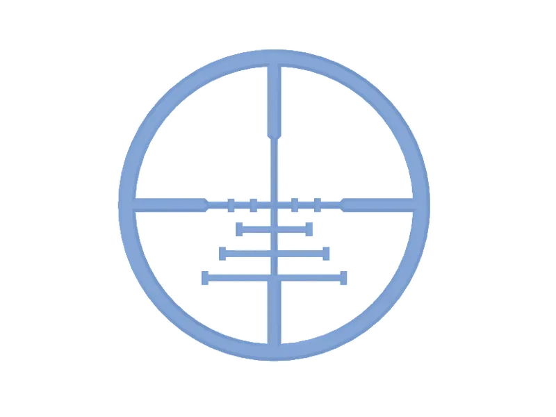 Rangefinder Reticle Coaster