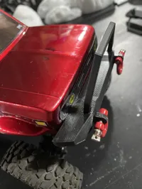 Front bumper flush mount