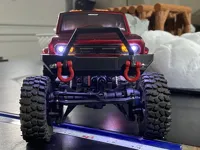 Front bumper bar