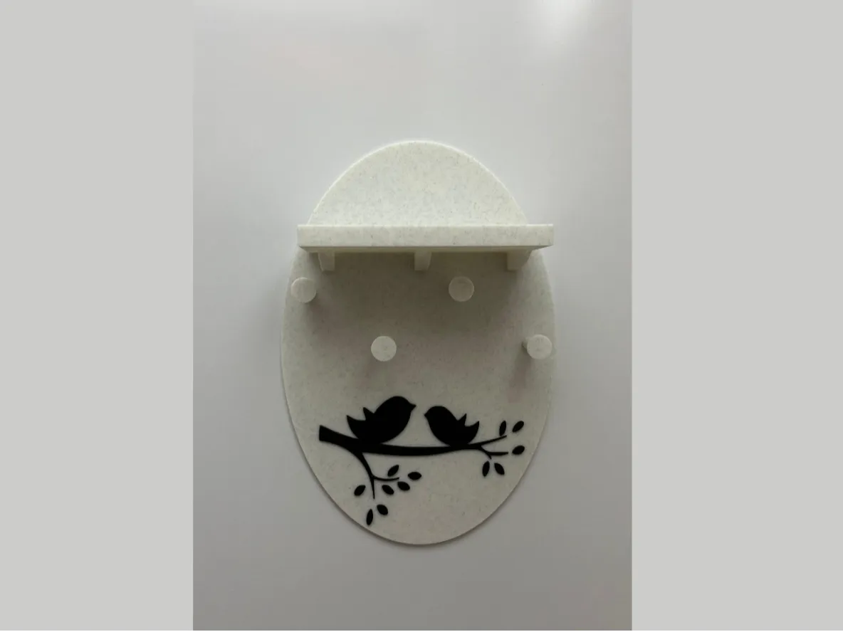 Bird Key Holder - Free 3D Print Model - MakerWorld