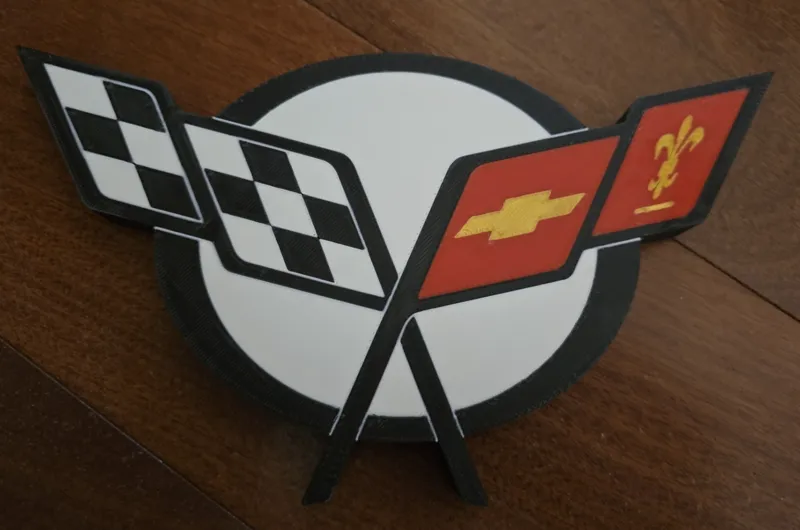 Corvette Emblem - Chevrolet Magnet