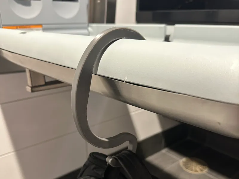 Diaper Bag Hook - Public Changing Table Compatible