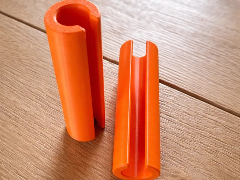 Double AA to Double C Battery Adapter