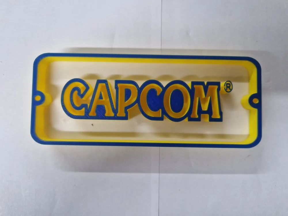 CAPCOM Logo Wall Plaque by Simply Models - MakerWorld