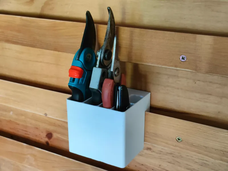 Frend cleat mounted holder for pruners