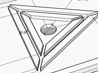 Bee Hive Escape Board Triangle Maze