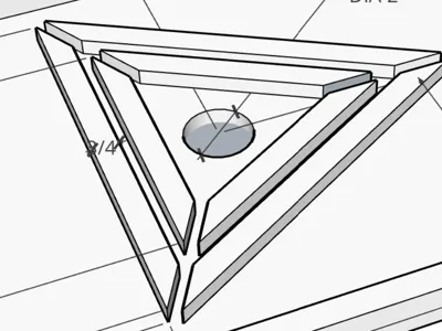 Bee Hive Escape Board Triangle Maze