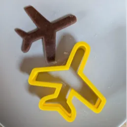 Plane cookie cuter