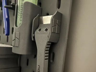 Precision Bed Scraper holder IKEA SKADIS