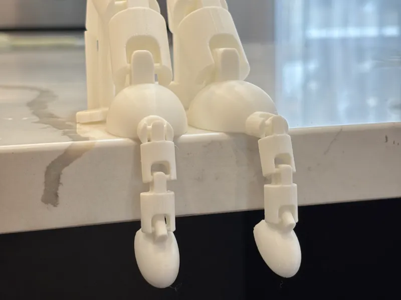 Articulated leg legs