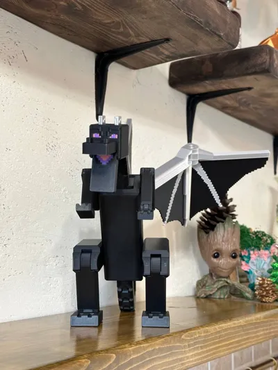 Minecraft Ender Dragon Articulated by kirimba MakerWorld: Download Free ...