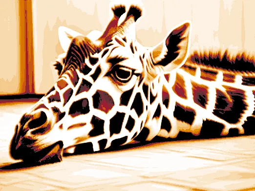 Mary die liegende Giraffe-250x125