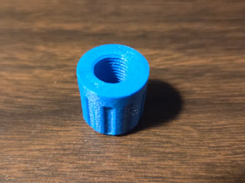 Wolf River Coil 17' Whip Thread Cap