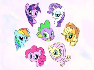 My Little Pony Cookie Cutters Set