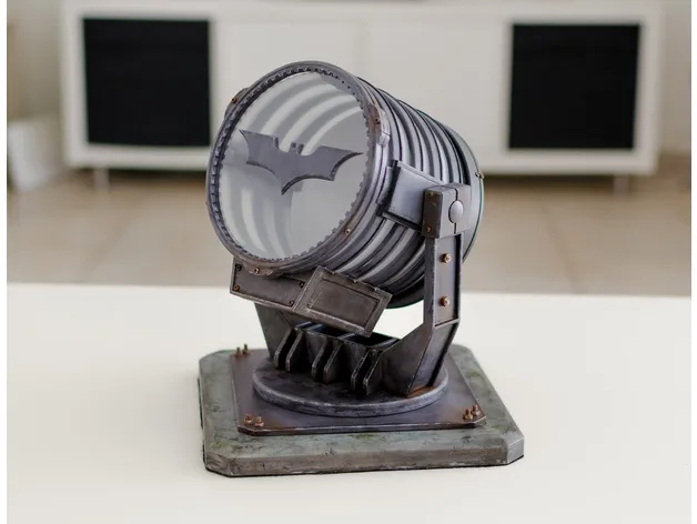 Batman's Bat-Signal - Free 3D Print Model - MakerWorld