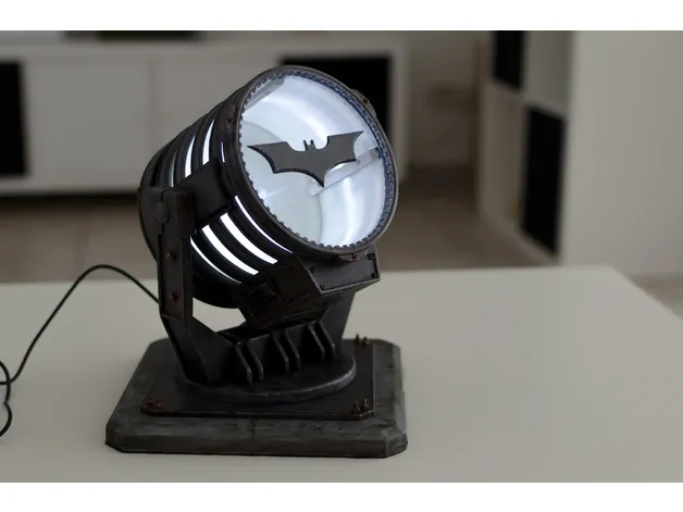 Batman's Bat-Signal - Free 3D Print Model - MakerWorld