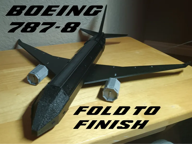 Boeing 787-8 Fold to Finish