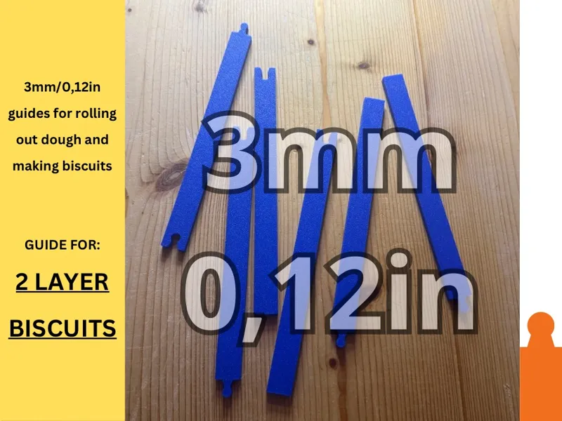 3mm thickness for cookie cutter (TWO LAYER COOKIE)