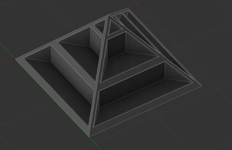 Pyramid exhibition
