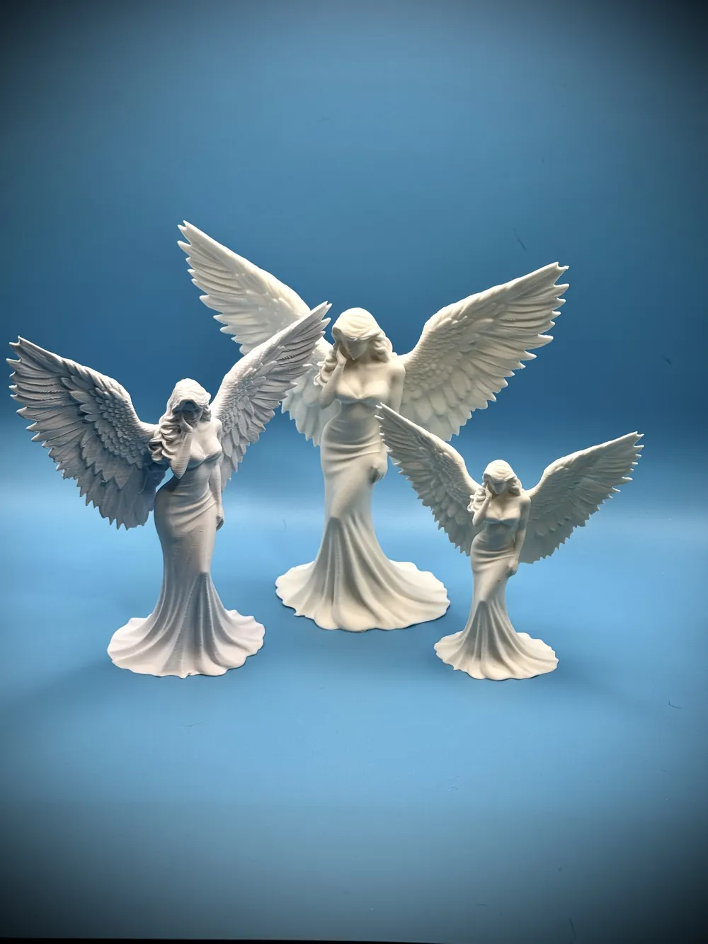 Angelic Serenity Statue - Art Sculpture - Free 3D Print Model - MakerWorld