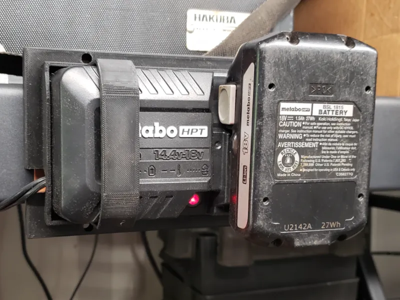 Magnetic Mount Bracket for Metabo HPT Charger