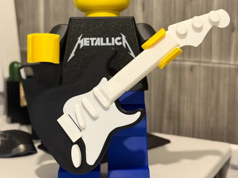 10:1 Big Brick Stratocaster Guitar 1000%