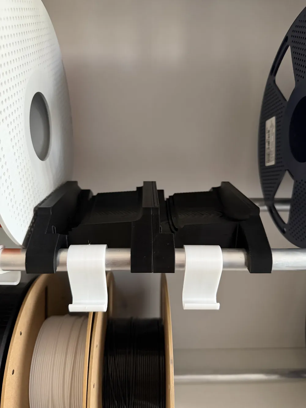 Filament Guide Rail Ultimate Modular Filament Rail 2000ml Storage - Free 3D Print Model ...