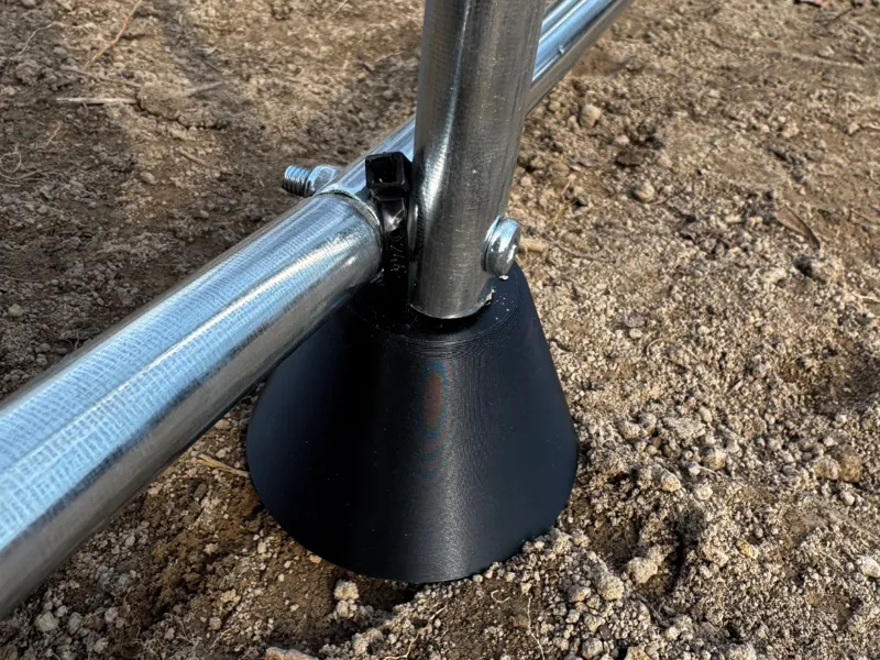 3D Printed Ground Anchor for Greenhouse