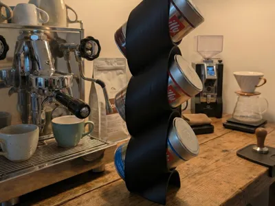 Modular Bottle & Coffee Can Stand