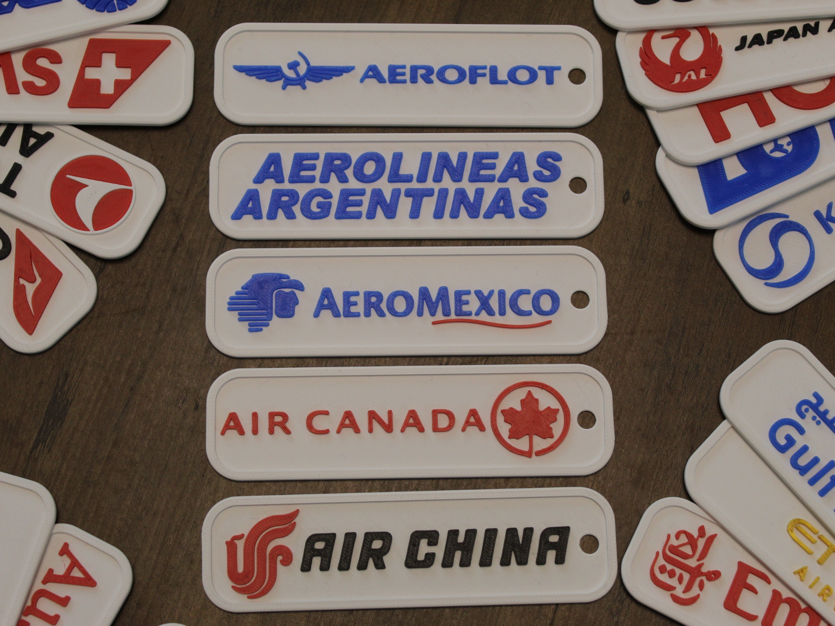 Airlines Keychains / Part 1 of 6