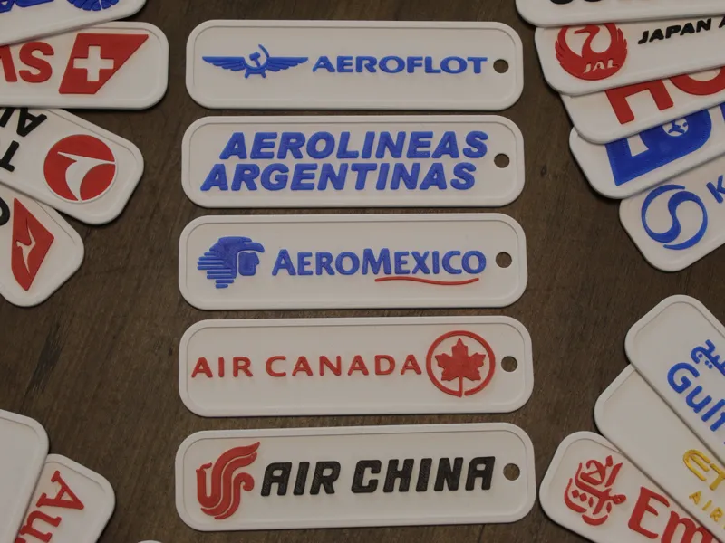 Airlines Keychains / Part 1 of 6