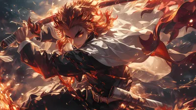 Rengoku Demon Slayer Hueforge