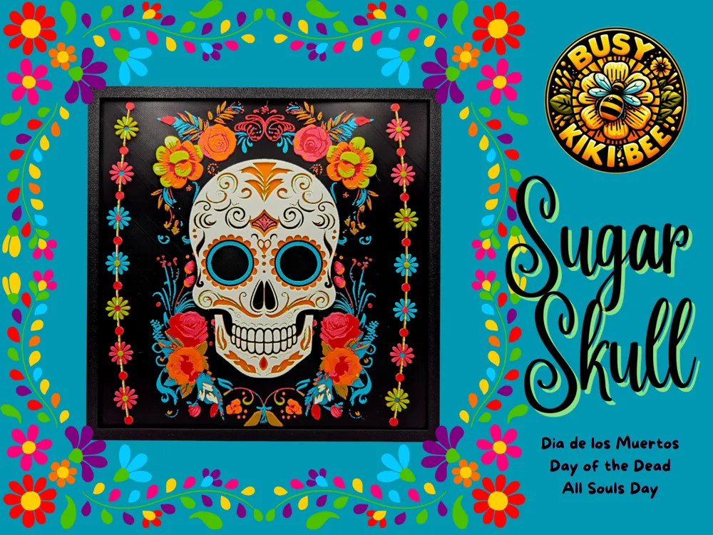 Day of the Dead Sugar Skull