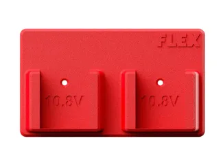 Battery holder Flex machine FX004 Red two