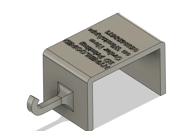 Hook for Office Cubicle V2