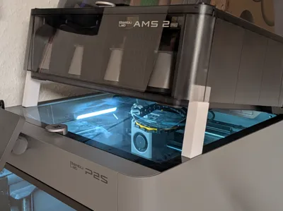 Angled feet for AMS2
