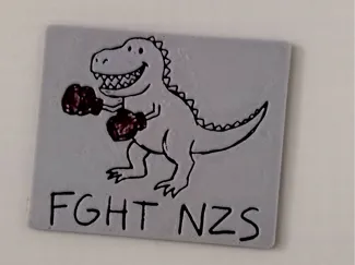 HueForge | Sticker #FGHTNZS Dino