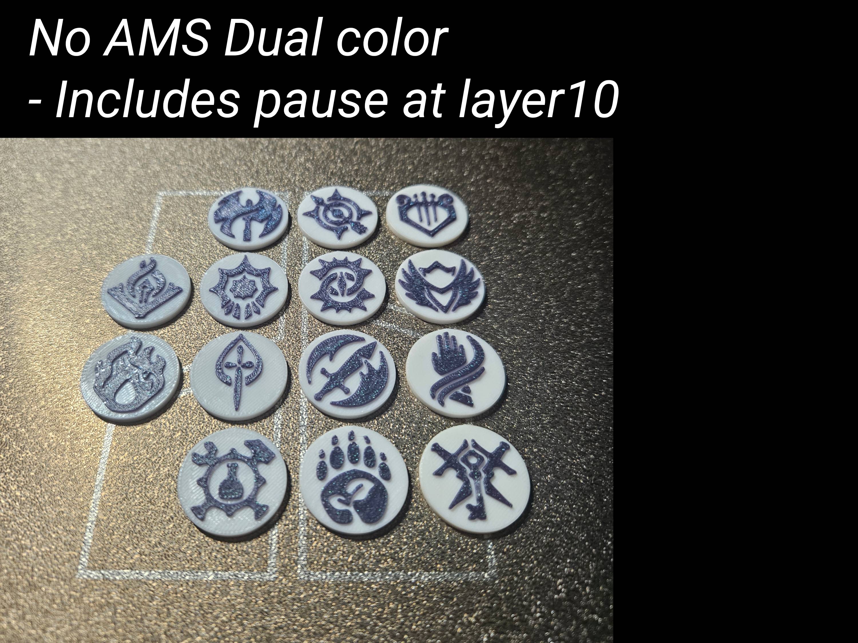 Miniatura 2 do modelo 3D DnD 5e Classes Token Pack | TTT Project
