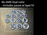 No AMS Dual color (Includes 1 pause), 0.2mm layer
