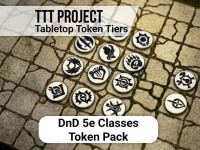 DnD 5e Classes Token Pack | TTT Project