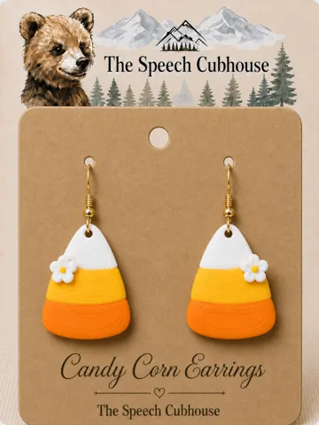 Pendientes: Candy Corn Earrings — vista de referencia 2
