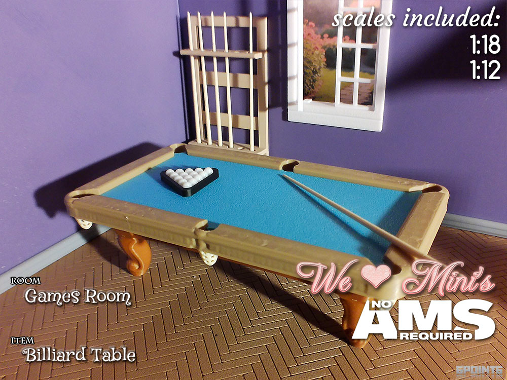 WLM - Billiard Pool Snooker Table