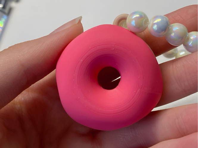 Cute Donut Keychain / Charm 3D model