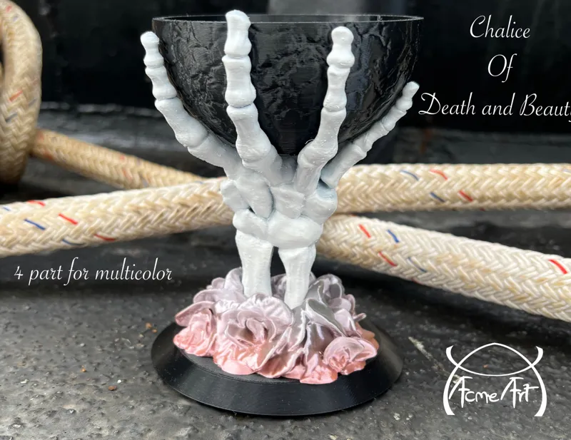 Chalice of Death and Beauty by AcmeArt