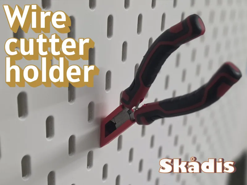 Wire cutter holder