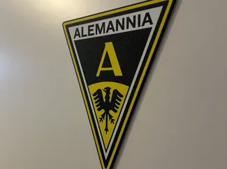 Alemannia Aachen Türschild