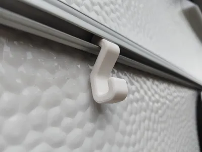 Hooks for 10mm/45° awning rail