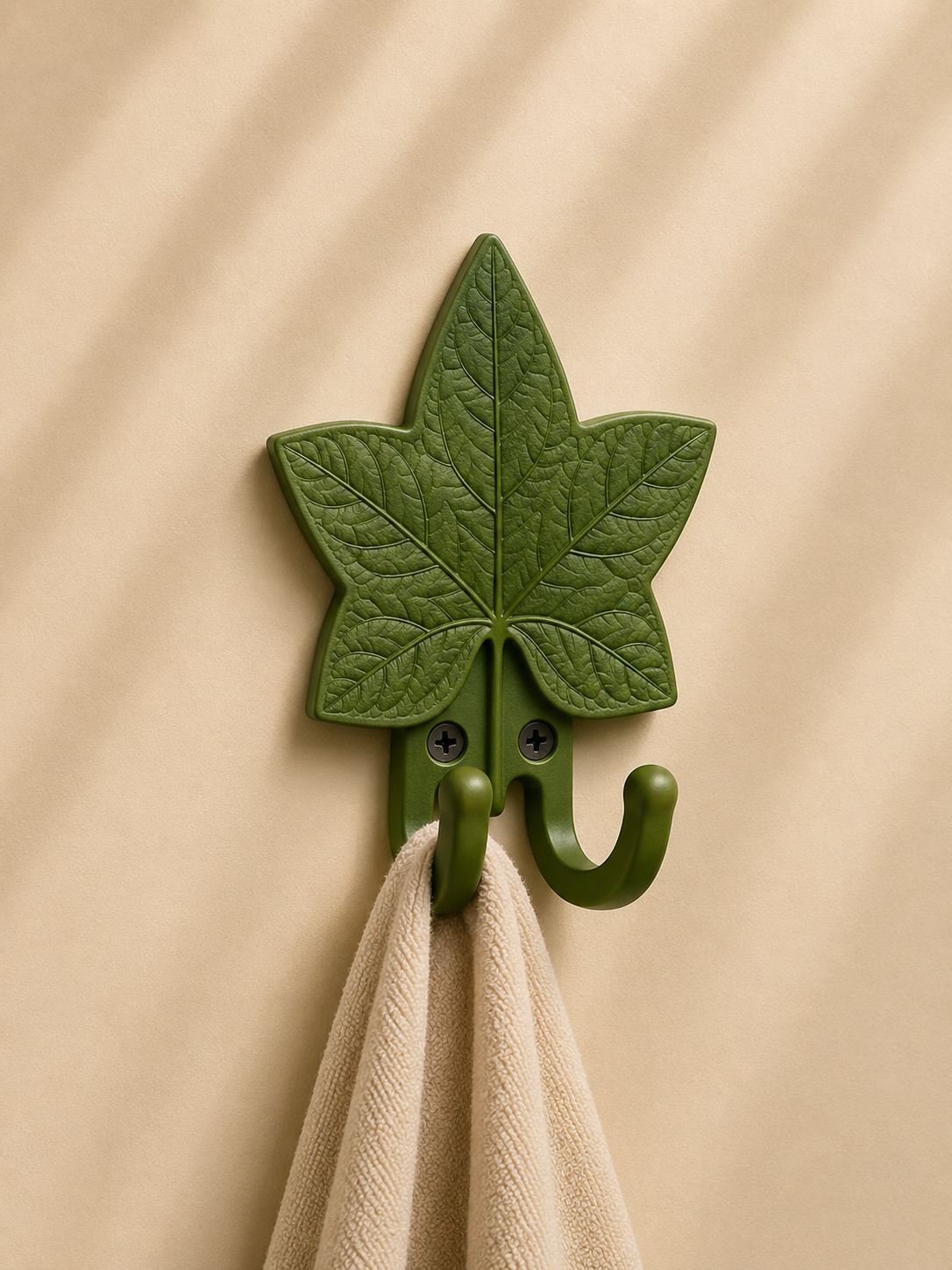 Miniatura 6 do modelo 3D Leaf Hook Collection - 8 Wall Hook Designs